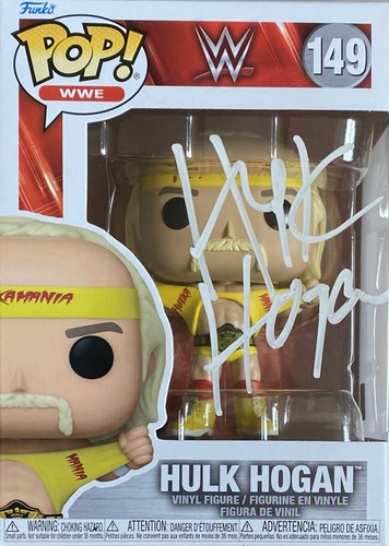 Wwe hulk hogan autographed - hulk,