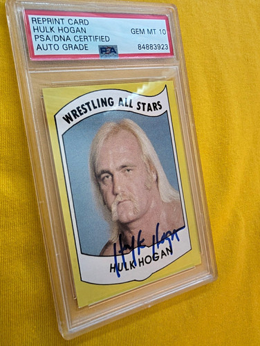Hulk hogan autographed - hulk,